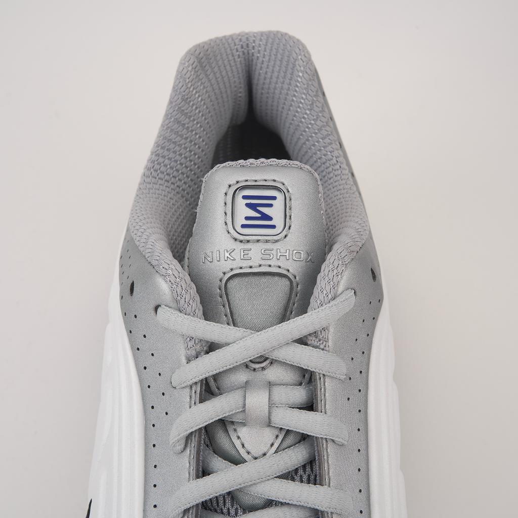 Nike Кроссовки мужские Shox R4 Orlando Белые Металлик-серебристый Королевский HQ1988-100