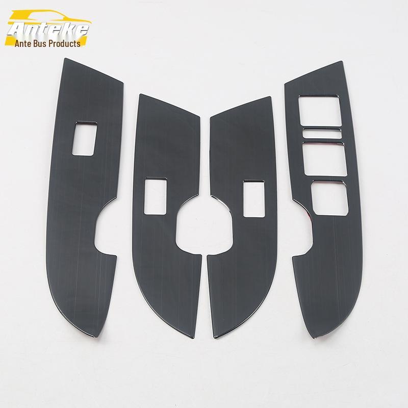 Compatible H4 Model Power Window Decor Frame & Armrest Switch Panel Cover Car Accessories.