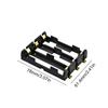 1-5Pcs 18650 SMT Battery Holder 18650 SMD Battery Box with Bronze Pins Rechargeable Battery Holder Clip Storage Case Power Bank