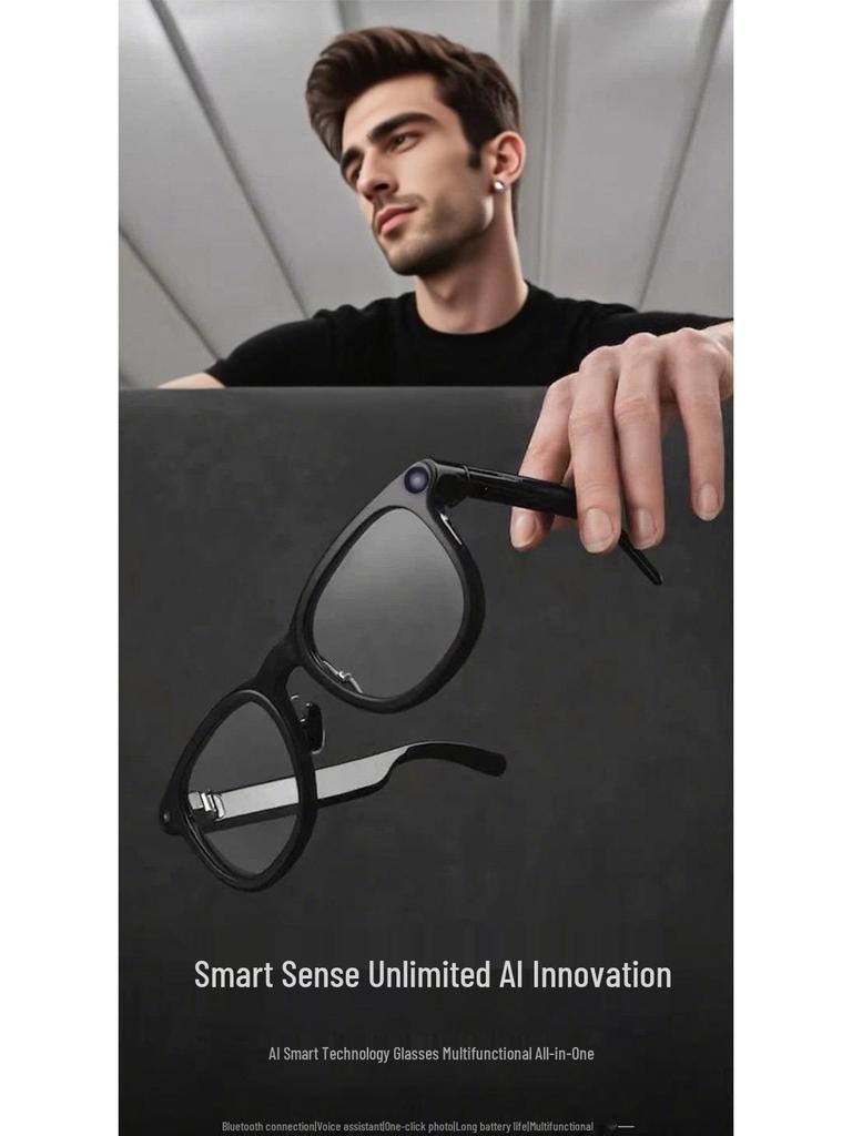 Y Cross-Border Smart Glasses: 8 MP Camera, AI Translation, Bluetooth Audio, Photography & Shooting Features