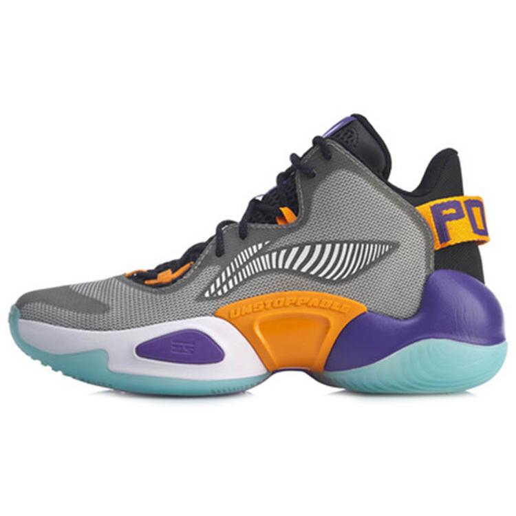 Li Ning Power 6 Амортизация Скользкая Устойчивая к истиранию Амортизация Скользкая Устойчивая к истиранию Средняя высота ABAP067-1
