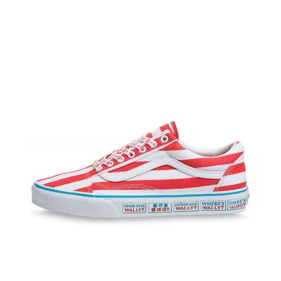 Vans Где Уолдо? x Old Skool 'International Stripes' VN0A3WKT3UV Мужская обувь