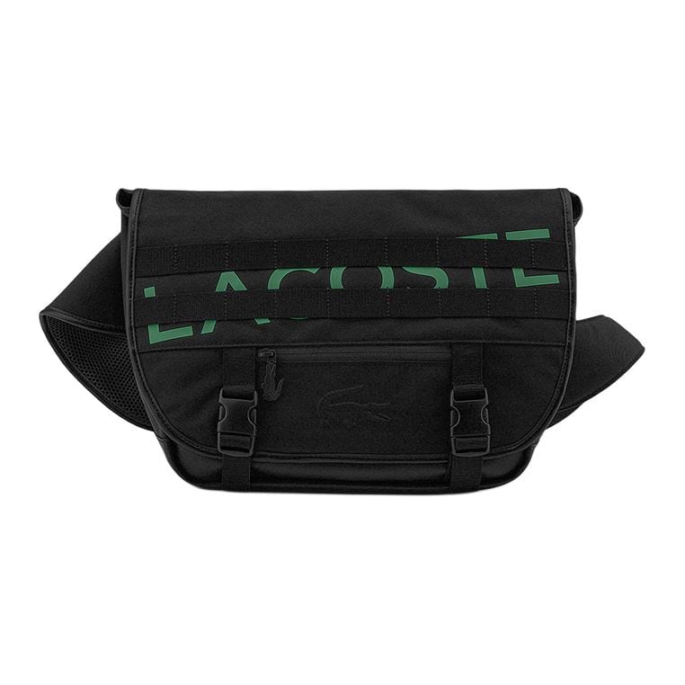 Lacoste Канвас Сумка через плечо, Сумка кросс-боди Средняя Унисекс Черный NU3904SR-000