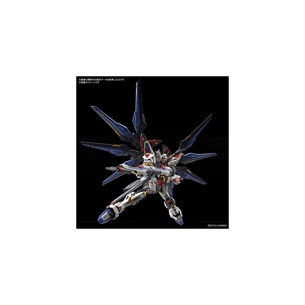 Bandai Spirits MGEX Мобильный доспех Гандам СИД Судьба Сражающийся Свободный Гандам Масштаб 1/100 Пластиковая модель с цветовой кодировкой