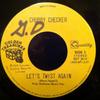 7inch Record CHUBBY CHECKER - Let's Twist Again / The Fly QGT281X QUALITY 1979 Canada Rock Used