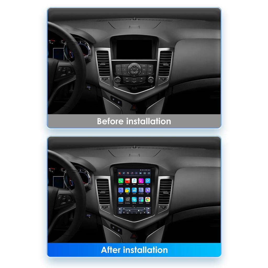 OSSURET Carplay 4G-LTE 7862 DSP 9.7'' 2 Din Android автомобильное радио для Chevrolet Cruze J300 2008 2009 2010 2011 2012 интеллектуальное мультимедиа видео GPS RDS