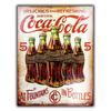ВИНТАЖНАЯ МЕТАЛЛИЧЕСКАЯ ВЫВЕСКА COKE РЕТРО ПЛАКЕТКА Кухня ГАРАЖ БАР ПАБ МУЖСКАЯ КОМНАТА Алюминий