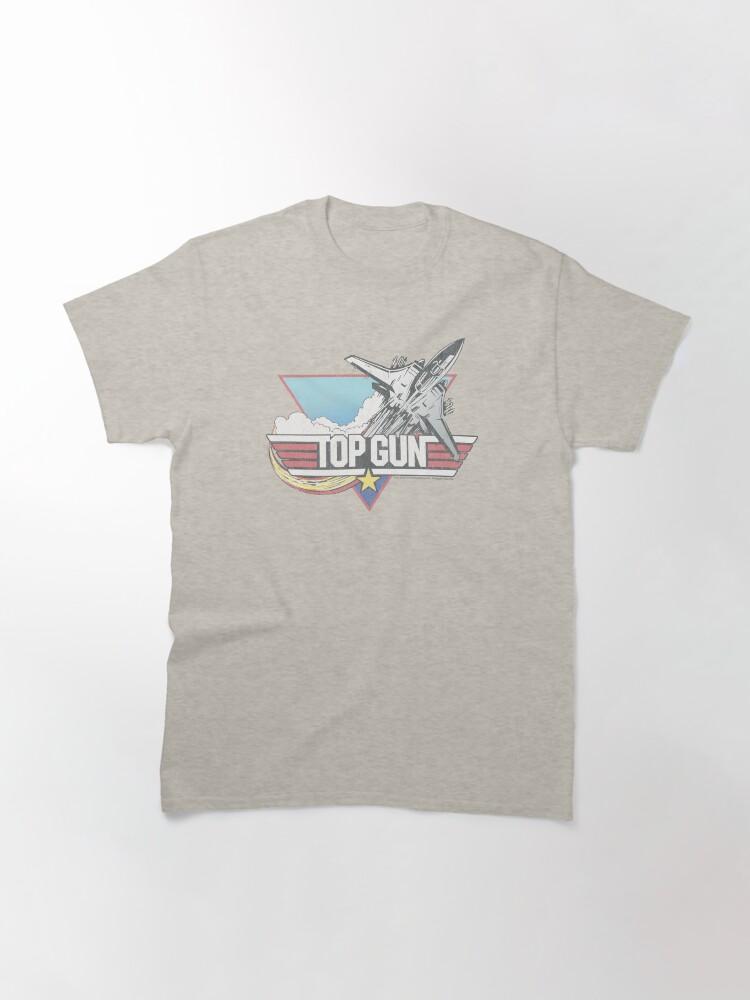 Top Gun Top Gun Retro Inverted Jet Logo Classic T-Shirt