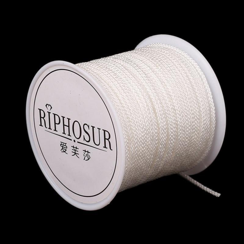 Вэньвань Неэластичный Ручной работы Нефритовый Макраме Буддийский Молитвенный Четки Браслет Шнур