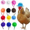 NEW Chicken Helmet Chicken Hat Hens Pets Accessories Hen Top Hat for Rooster Duck Parrot Hamster Stylish Show DIY Doll Headdress