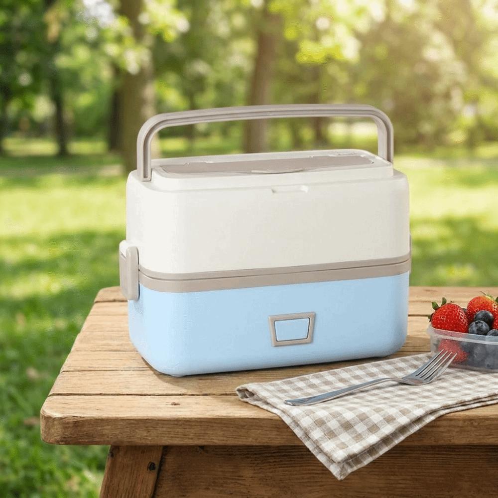 Leaf-proof Electric Heating Lunch Box Quick Heating Portable Insulated Lunchbox For Office Workers