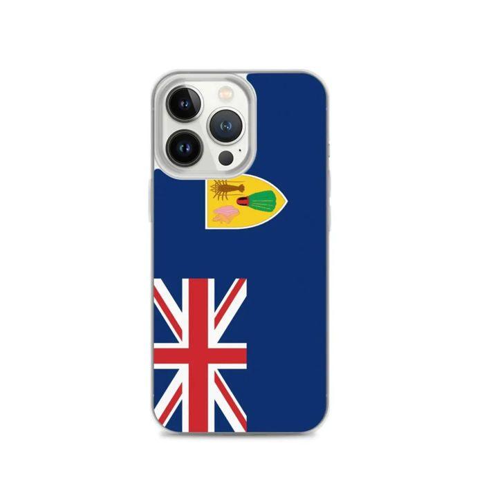 Coque Télephone Drapeau Îles Turques-et-Caïques - iPhone 13 Pro
