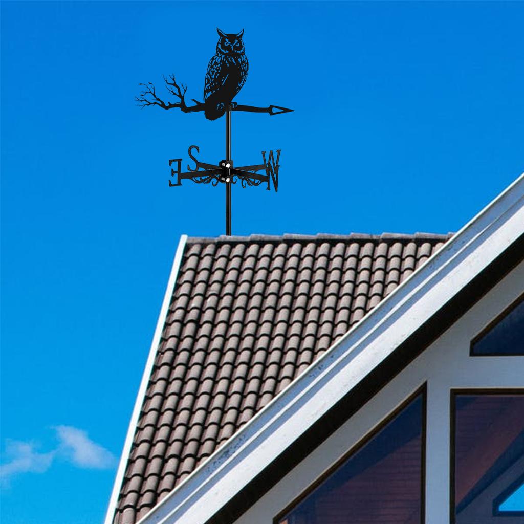 Креативный флюгер для украшения улицы Украшение крыши Флюгер для крыши Садовое украшение Устойчивый к погодным условиям металл