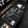 Игровой коврик для мыши Английские команды Строка команд Сочетания клавиш Linux Офисные аксессуары Коврик для мыши HD-печать XXL Клавиатура для ПК Нескользящий коврик для стола