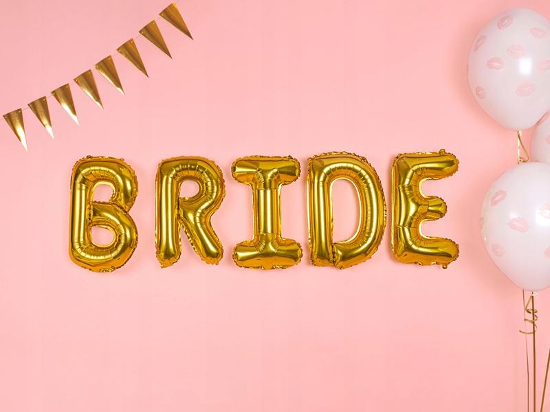Foil Balloon Letter "B", 35cm, Gold