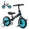 UBRAVOO Kids Bike 4in1 Training Wheel Pedal Retrofit One Touch Assembly Adjustable Saddle Birthday Gift for Children