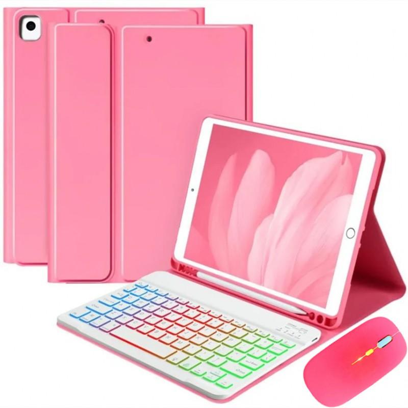 IPad Pro 11-inch Keyboard Case With RGB Backlit TPU Cover Stand Sleep/Wake Pen Slot Air 10.2 11