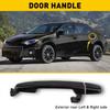 Наружная дверная ручка для 2003-2013 Corolla Toyota Задняя Левая или Правая Внешняя Черная