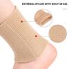 Unisex Foot Wrist Gel Sleeves Skate Sock Padded Support Compression Sleeve for Figure Skating Ice Hockey Riding Ski Ankle Protection