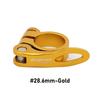 28.6/31.8/34.9MM Alloy Bike Seat Post Clamp Quick Release Mountain MTB BMX Road Bicycle Universal Saddle Seatpost Clamp Ring