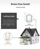 Waterproof Smart Wireless Doorbell with Ultra-Long Range, Dual Receivers, Ideal for Elderly