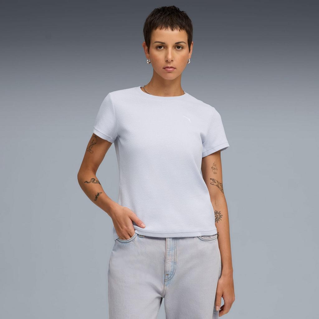 Puma HER women's T-shirt blue 68505347 r XS