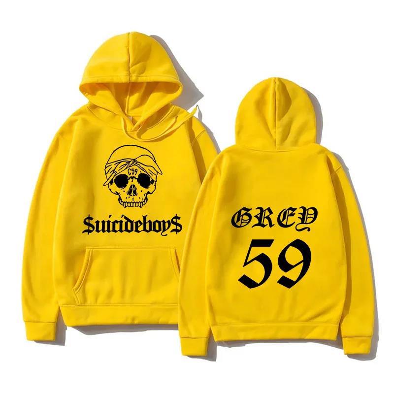 Принтованная футболка Suicideboys G59 Tour Толстовка Осенний свитшот Мужская Женская Модный Дизайн Бренда Пуловер Мужские Флисовые Толстовки