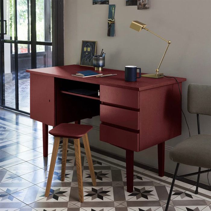 Peinture métallisée Libéron Métal Soyeux Rouge rubis 0,5 L