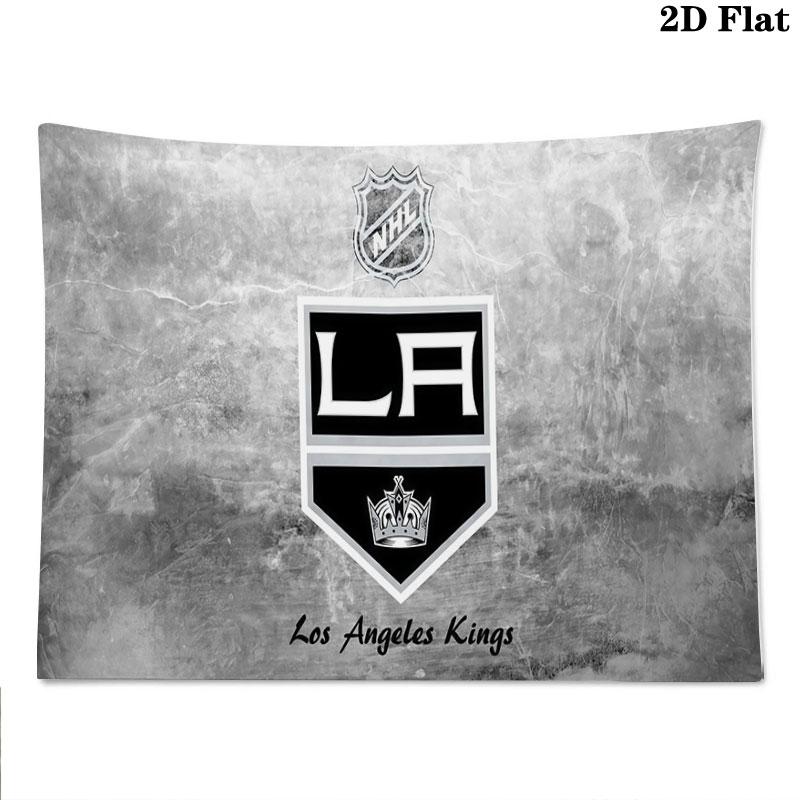 Настенный гобелен LA Kings, эстетичное тканевое одеяло с принтом, подходит для спальни, гостиной и домашнего декора.