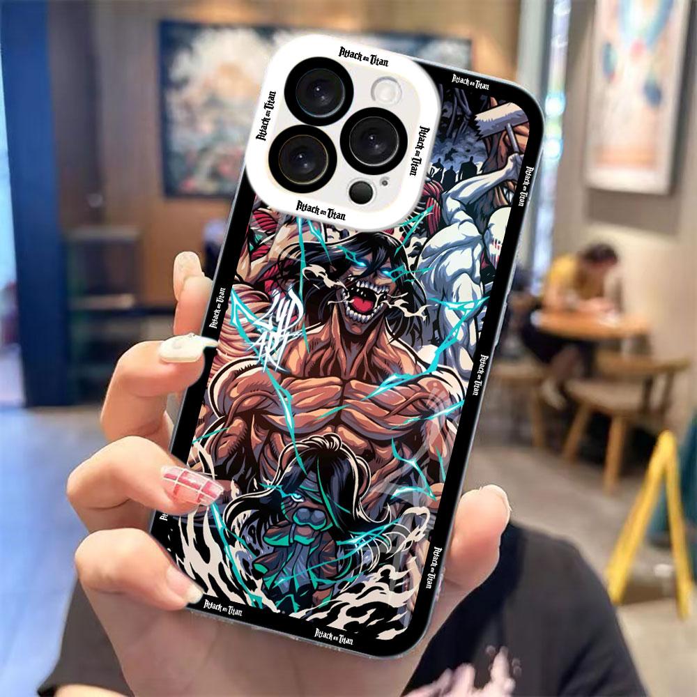 Мультяшная обложка A-Attack On T-Titan Прозрачный чехол для телефона для OPPO RENO 15 15F 14 14F 13 13F 12 12F 11 11F 10 8 8Z 8T 7 7Z 6Z 5 5F