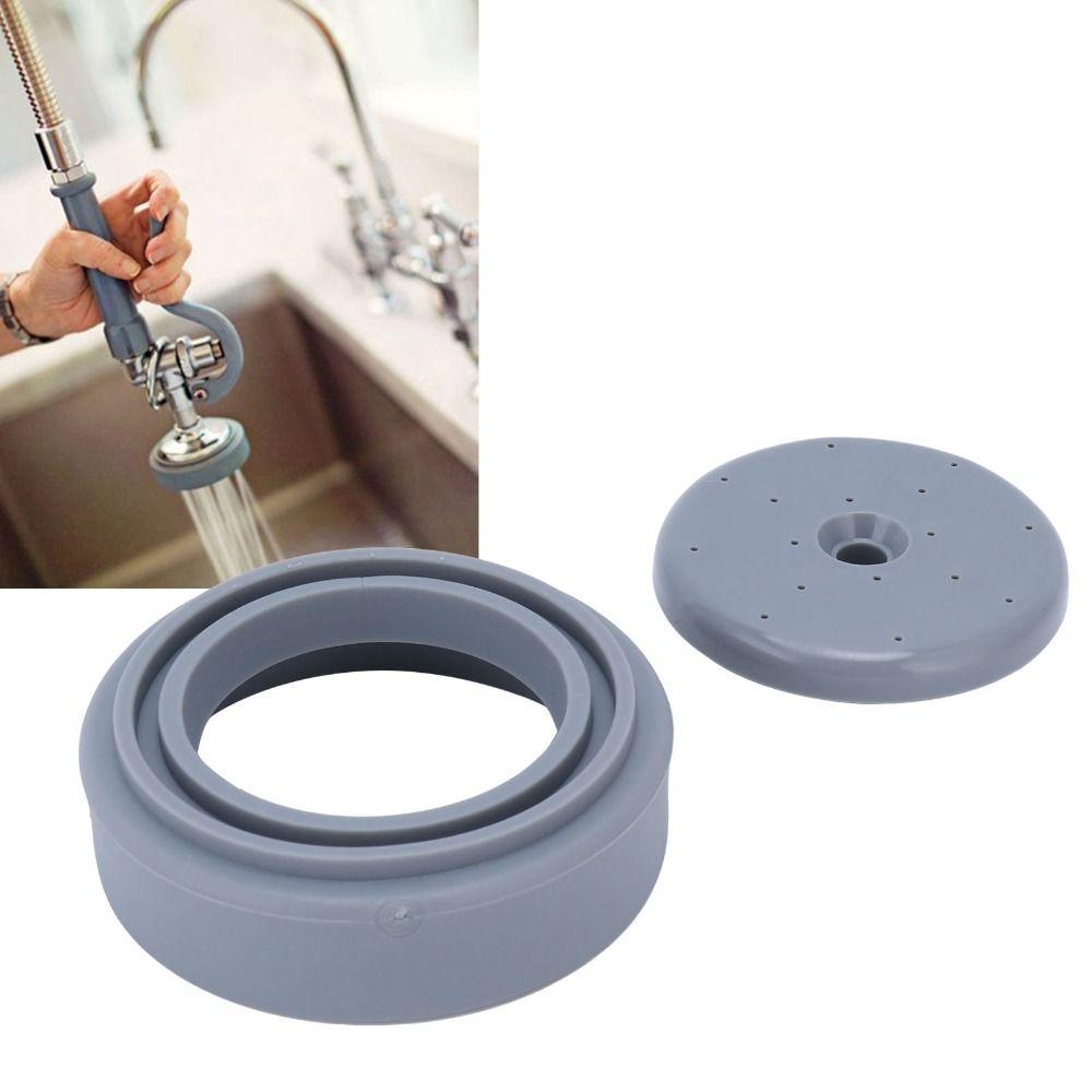Spray Face & Head Ring Spray Valve Repair Kit Black/Grey Pre-rinse Spray Face Hotel Kitchen