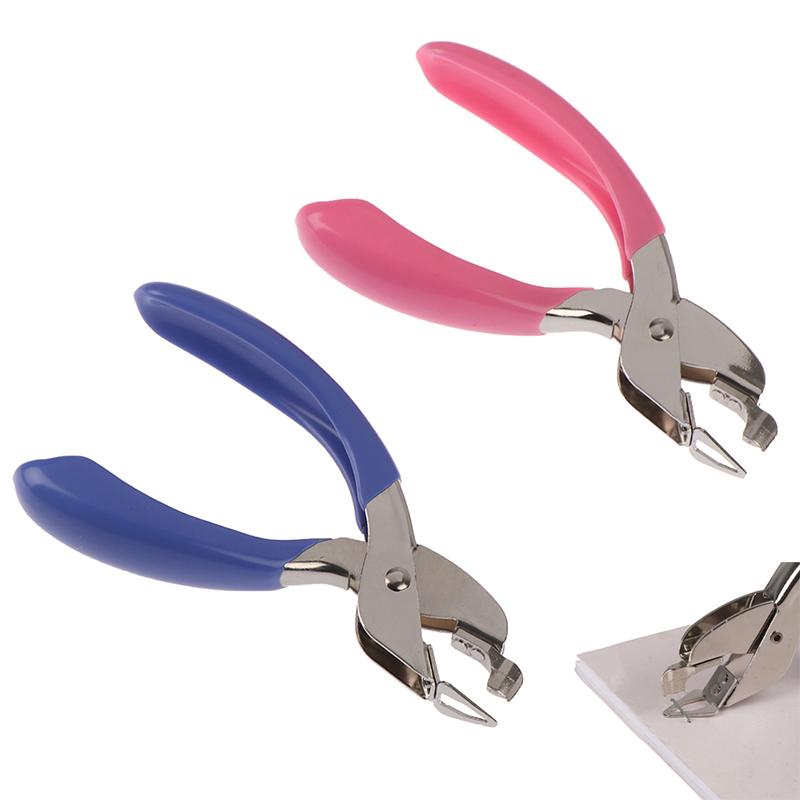 1 шт., сверхмощный металлический инструмент для удаления скоб, экстрактор для ногтей, степлер, инструмент для переплета