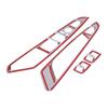 4 шт. углеродная накладка на кнопку стеклоподъемника автомобиля для X5 X6 F15 F16 14-18 ( d)