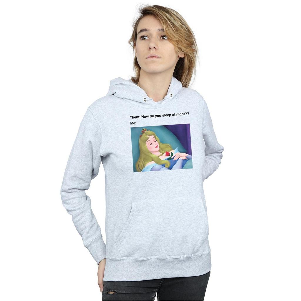 Disney Womens/Ladies Sleeping Beauty Meme Hoodie