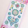 Heart-Shaped Crystal Stickers for Kids' Costume Party & Christmas Decorations - DIY 3D Diamond Stickers