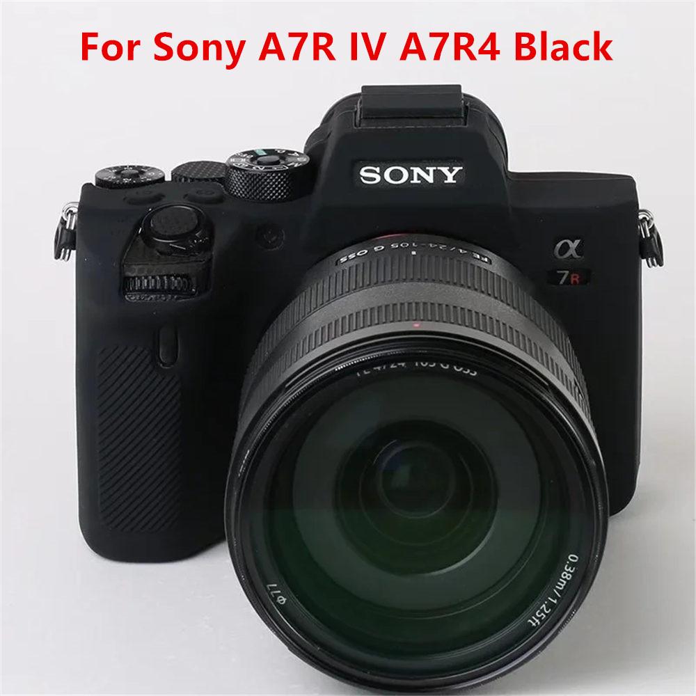 Мягкий силиконовый защитный чехол для корпуса камеры для Sony A7R5 A7R4 A7M4 A7R3 A7R2 A7S2 A72 ZVE10 ZV1F ZV1F M2