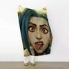Character g girl with twin tails s  Soft Warm Flannel Fleece  Blanket for Sofa Bed Travel Home