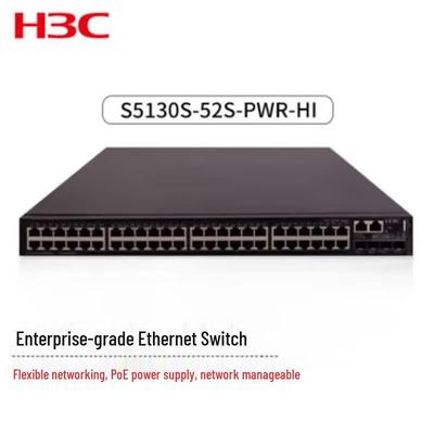Коммутатор уровня предприятия H3C S5130S-52S-PWR-HI