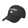 Baseball Cap Cote DIvoire Flag Wild Sun Shade Peaked Adjustable Caps for Unisex Women Print