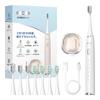 Seago Electric Sonic Toothbrush with Pressure USB 8 Replacement Wall Mount Hook Portable Electric Toothbrush with 5 Whitening Modes for Adults and