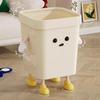 Chic Clown-Inspired Large Trash Basket for Home – Bedroom, Living Room & Bathroom