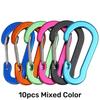 Spring Clasp Mountaineering Buckle Spring Hook Small Carabiner Clips Outdoor Camping Multi Tool Fishing  Accessories