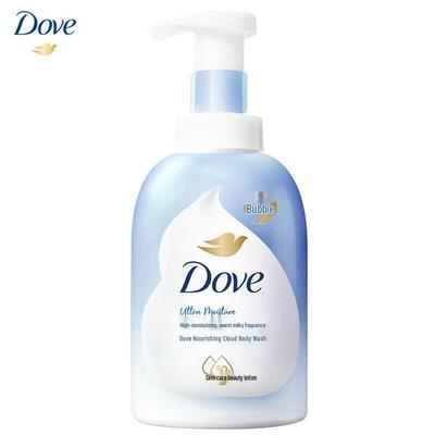 Dove Пенообразный гель для душа с ароматом сливового персика
