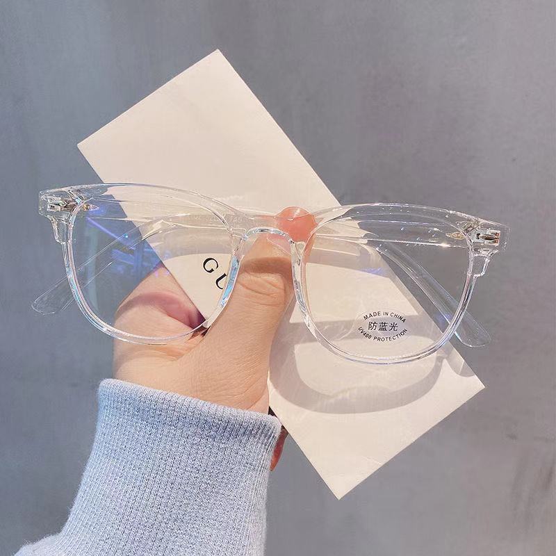 New Vintage Transparent Computer Glasses Frame Women Men Anti Blue Light Eyewear Blocking Glasses Optical Spectacle