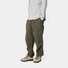 Carhartt WIP Брюки карго Свободный крой Застежка-молния Квадратная этикетка Рабочие брюки Мужские брюки Зеленый I032967-63-02