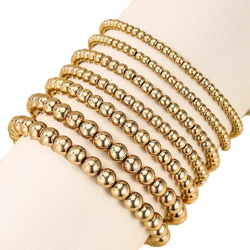 Украшения, набор глянцевых браслетов с ромбовидным плетением, нерегулярный панк-браслет, набор партия