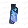 Панель ARGB-подсветки ATX IO для DIY AURA SYNC 5V, Плата подсветки для материнских плат ROG, Индивидуальная декоративная пластина для материнской платы, PC Gamer, Моддинг