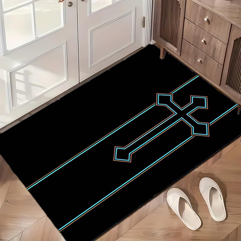 Cross of Forgiveness (1) Office carpets suitable for living rooms bedrooms offices and kitchens a gift for modern home decor