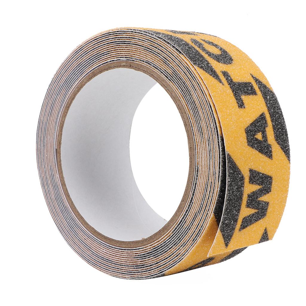 Watch Your Step Non Slip Tape Floor Stair Step Anti Slip Abrasive Safety PVC Tape 5m