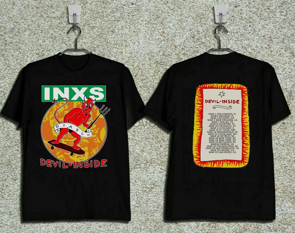Vintage INXS Devil Inside US Tour 1988 Rock New Popular